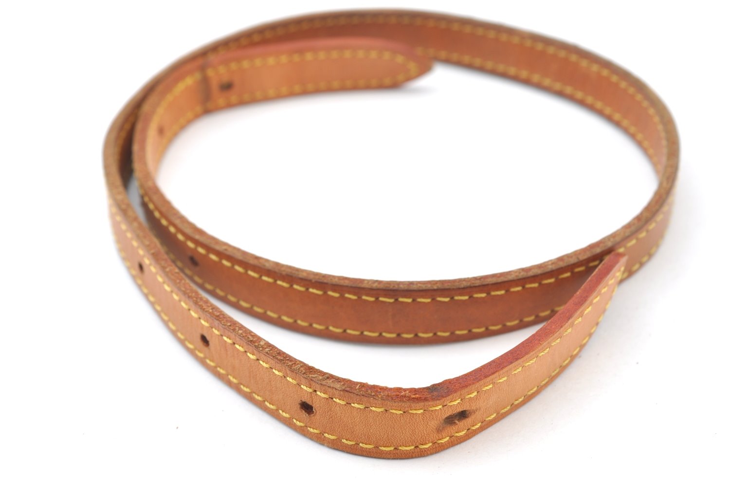 Authentic Louis Vuitton Leather Shoulder Strap For Bucket PM 27.6