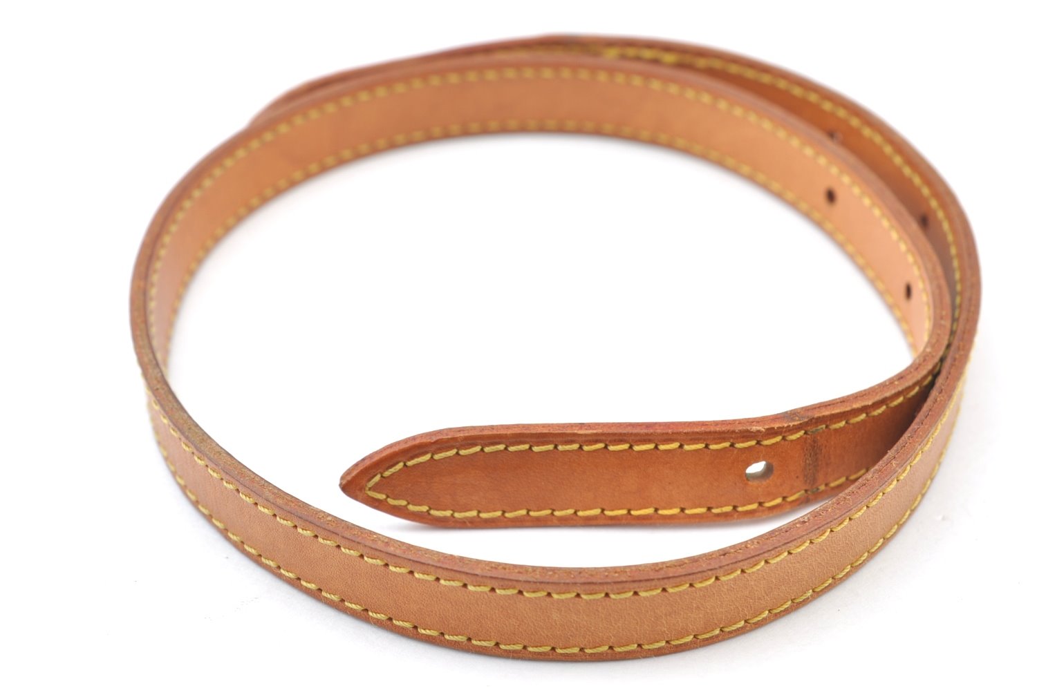 Authentic Louis Vuitton Leather Shoulder Strap For Bucket PM 27.6