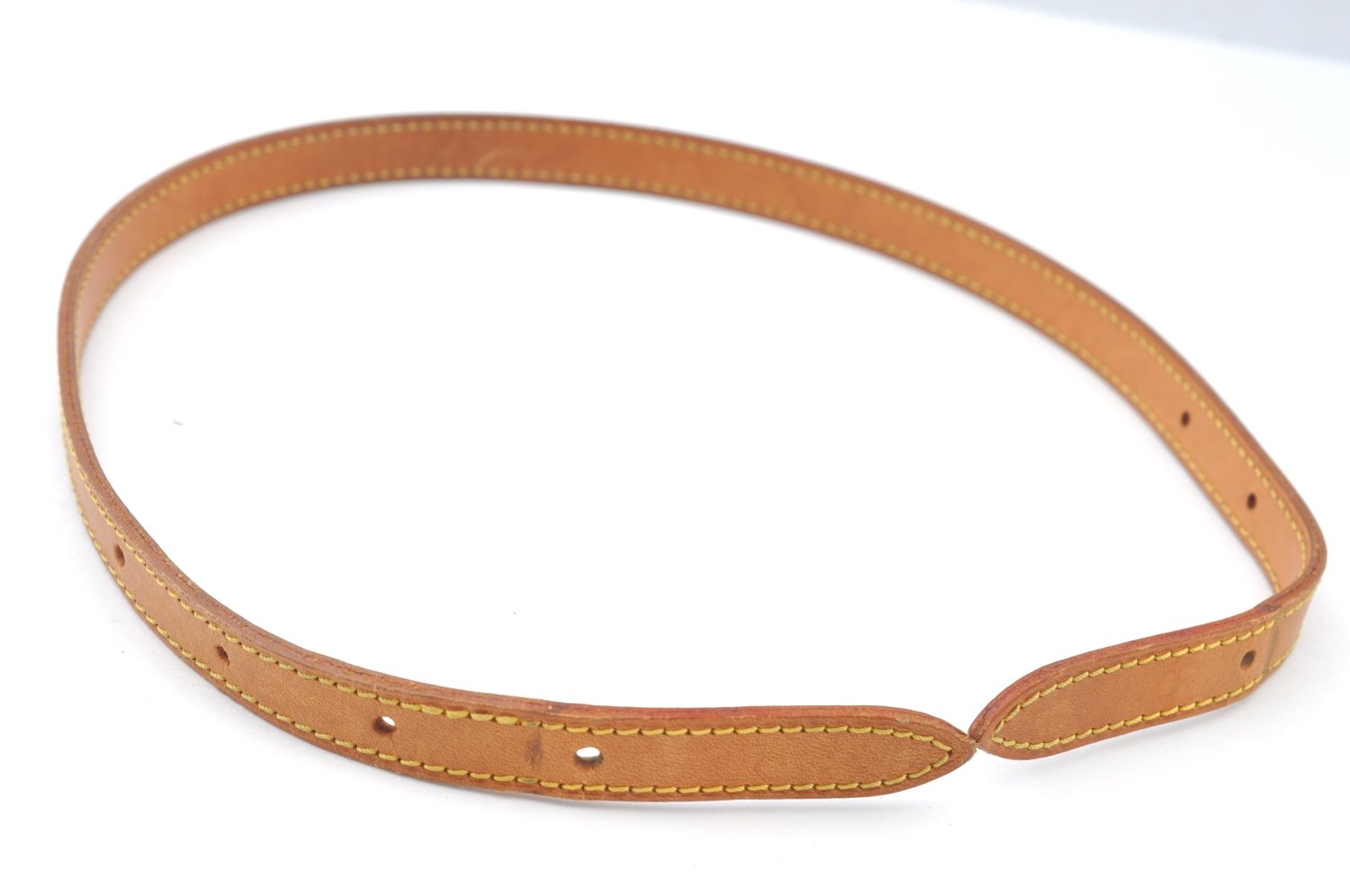 Authentic Louis Vuitton Leather Shoulder Strap For Bucket PM 27.6