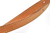 Authentic Louis Vuitton Leather Shoulder Strap For Bucket PM 27.6" Beige K8610