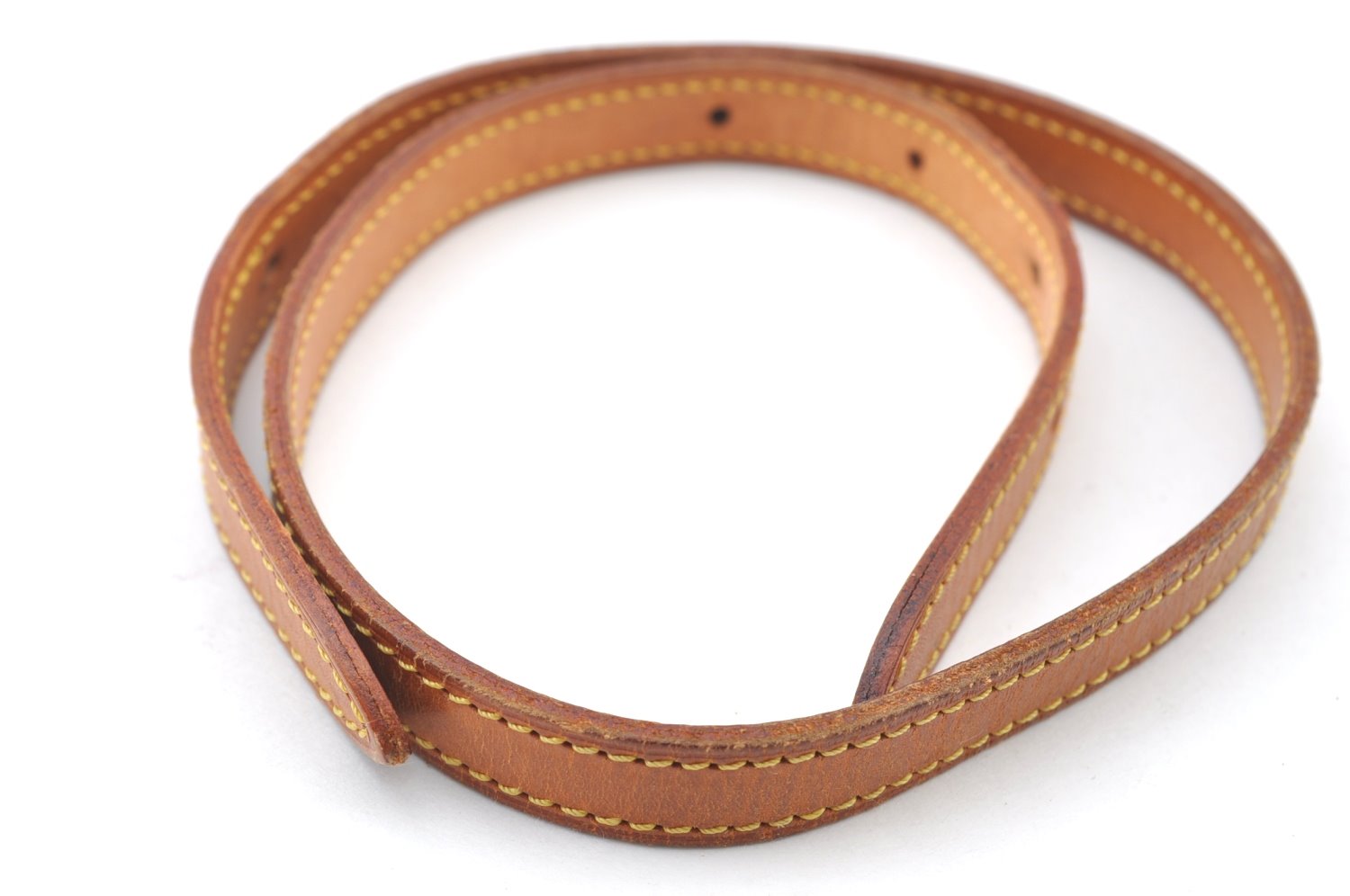 Authentic Louis Vuitton Leather Shoulder Strap For Bucket PM 27.6