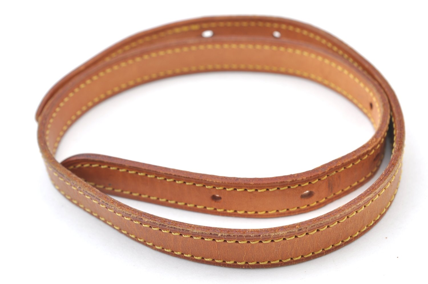 Authentic Louis Vuitton Leather Shoulder Strap For Bucket PM 27.6