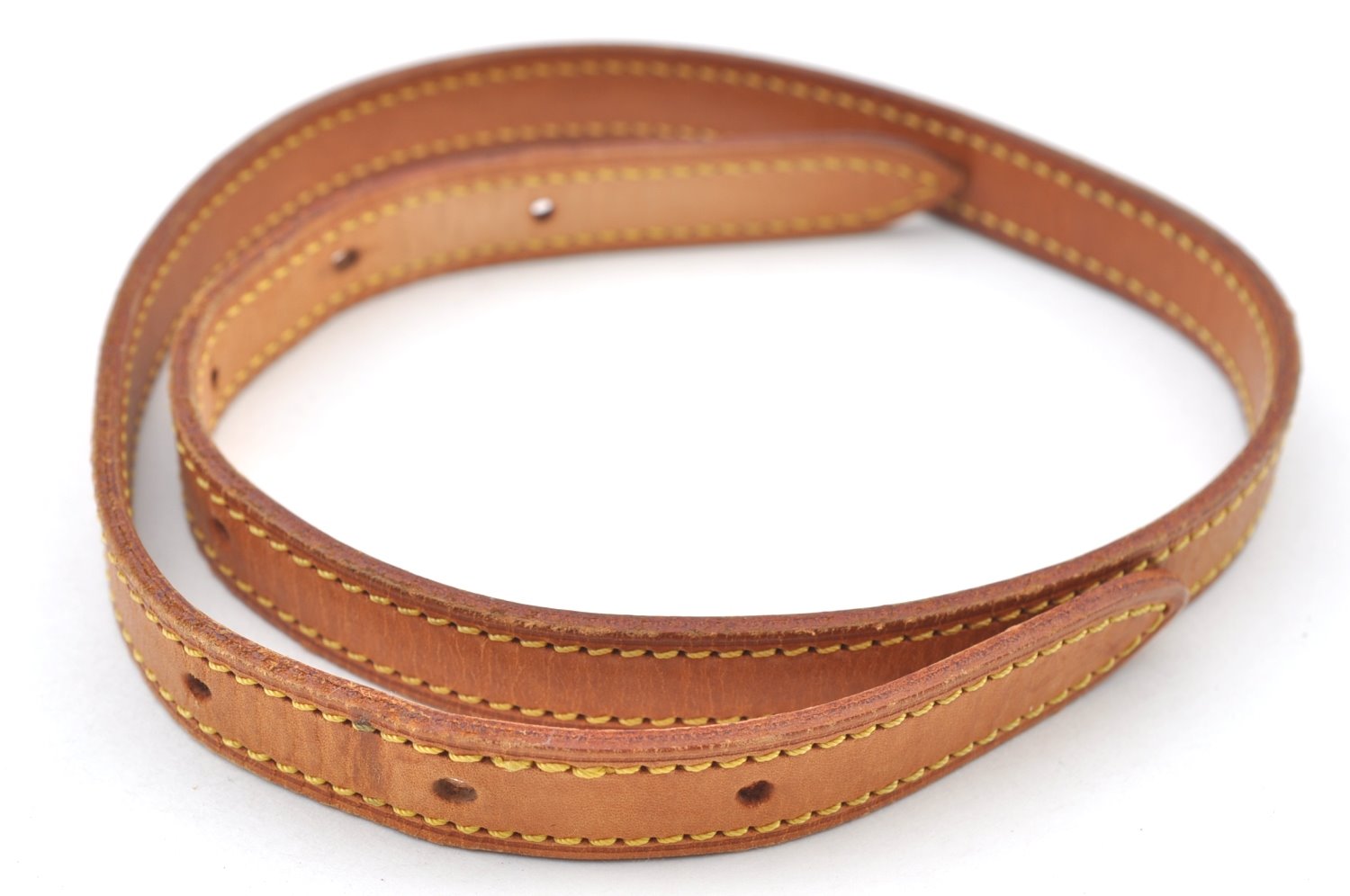 Authentic Louis Vuitton Leather Shoulder Strap For Bucket PM 27.6