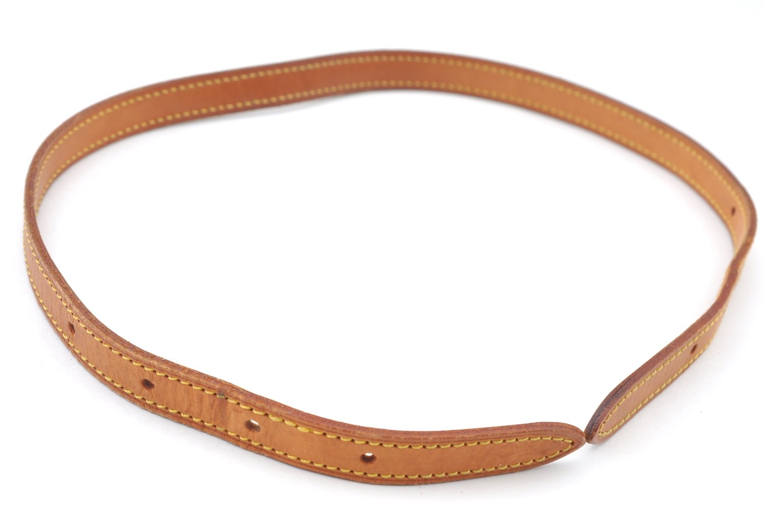 Authentic Louis Vuitton Leather Shoulder Strap For Bucket PM 27.6