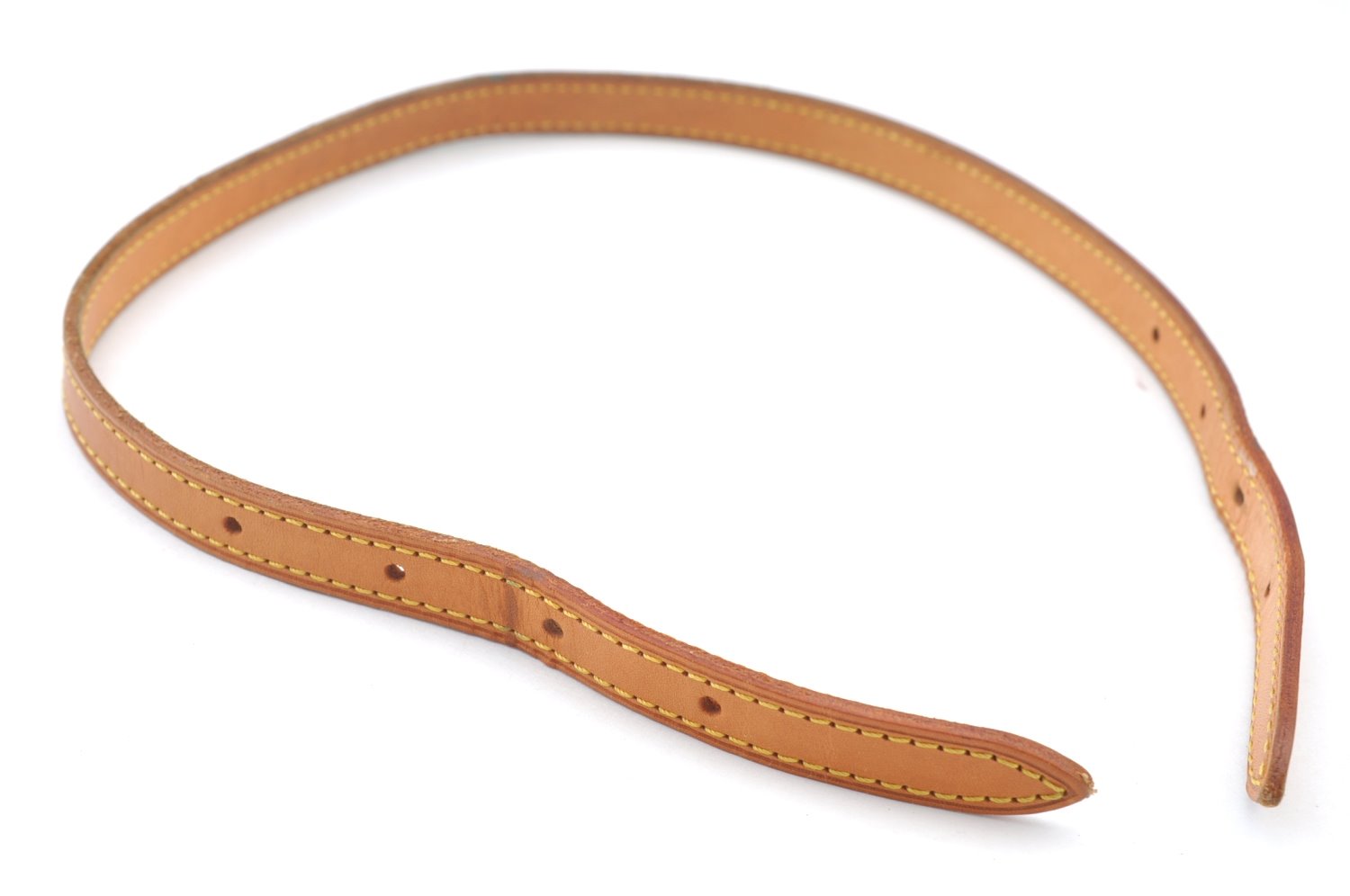 Authentic Louis Vuitton Leather Shoulder Strap For Bucket PM 27.6