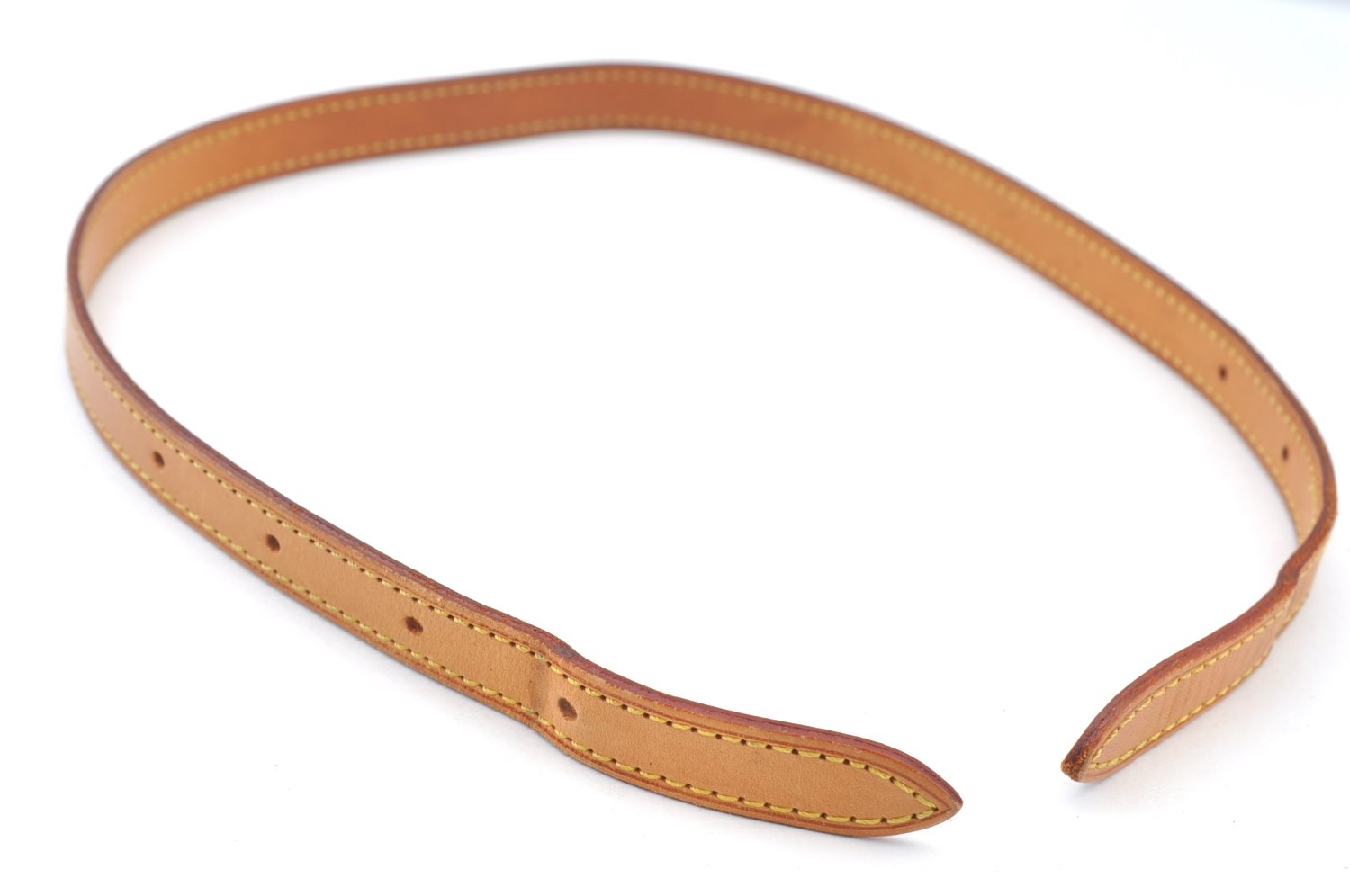 Authentic Louis Vuitton Leather Shoulder Strap For Bucket PM 27.6