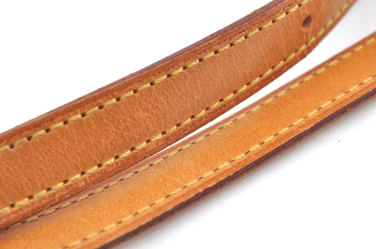 Authentic Louis Vuitton Leather Shoulder Strap For Bucket PM 27.6