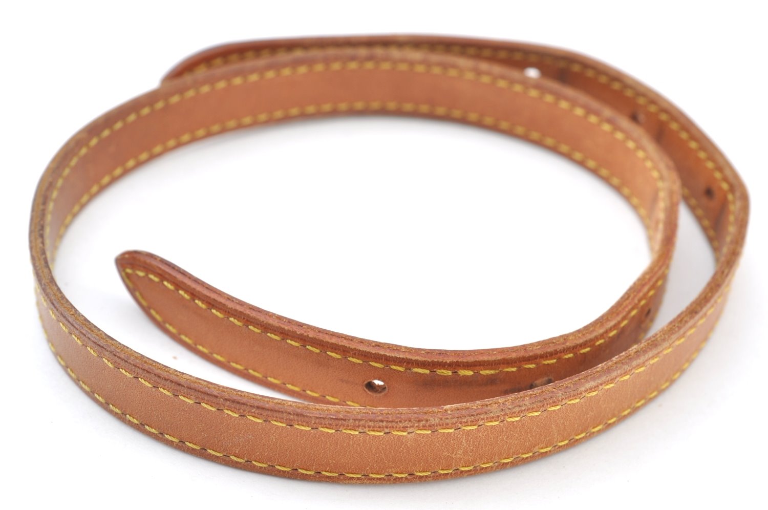 Authentic Louis Vuitton Leather Shoulder Strap For Bucket PM 27.6