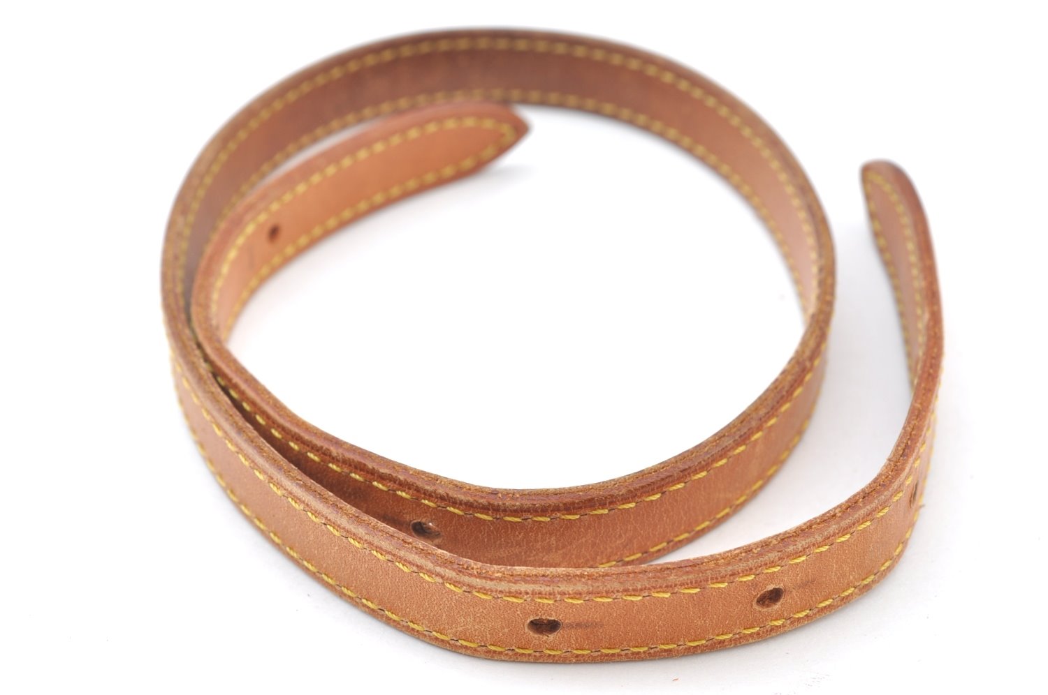 Authentic Louis Vuitton Leather Shoulder Strap For Bucket PM 27.6