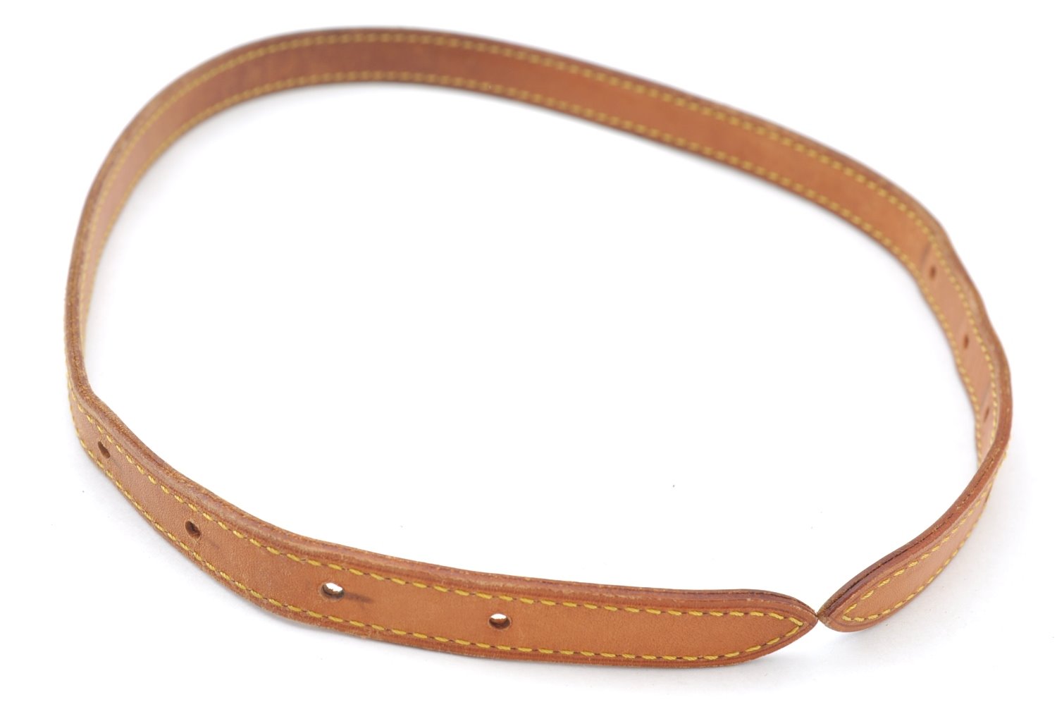 Authentic Louis Vuitton Leather Shoulder Strap For Bucket PM 27.6