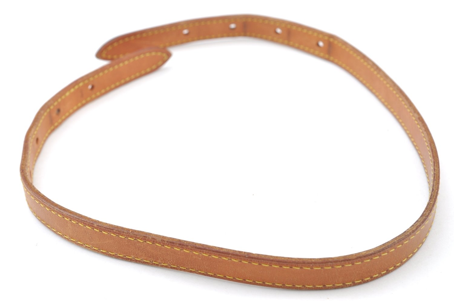 Authentic Louis Vuitton Leather Shoulder Strap For Bucket PM 27.6