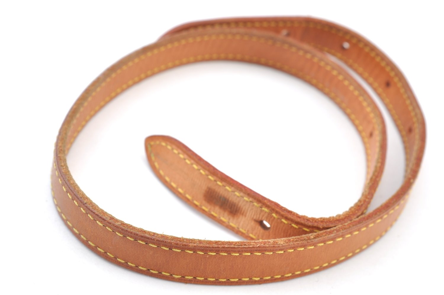 Authentic Louis Vuitton Leather Shoulder Strap For Bucket PM 27.6