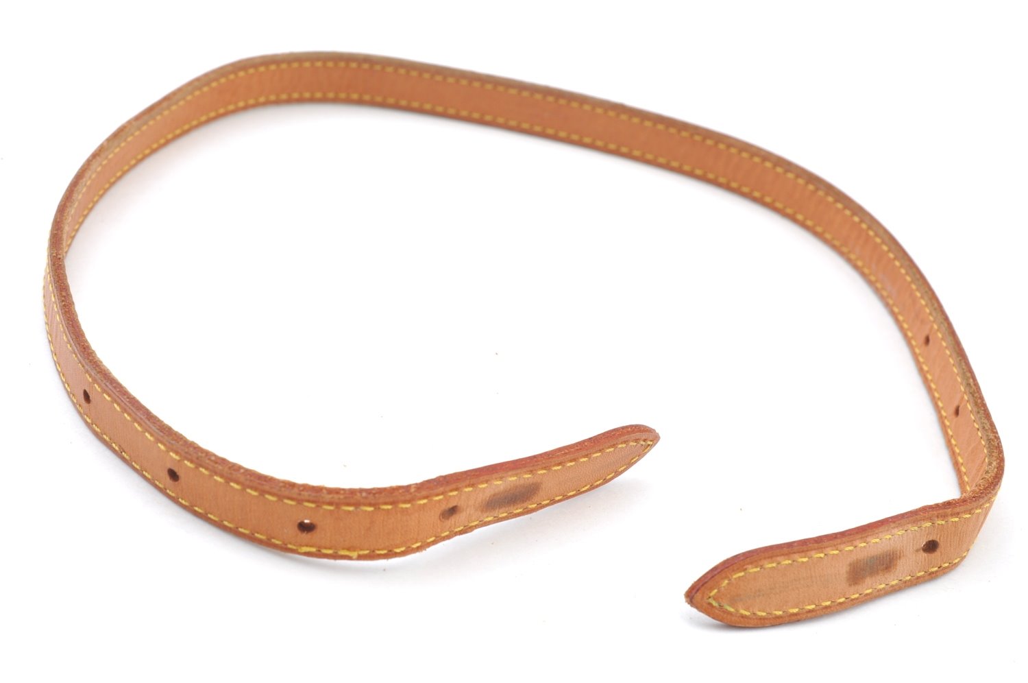 Authentic Louis Vuitton Leather Shoulder Strap For Bucket PM 27.6