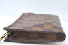 Authentic Louis Vuitton Damier Marais Bucket Pouch Purse Clutch LV K8626