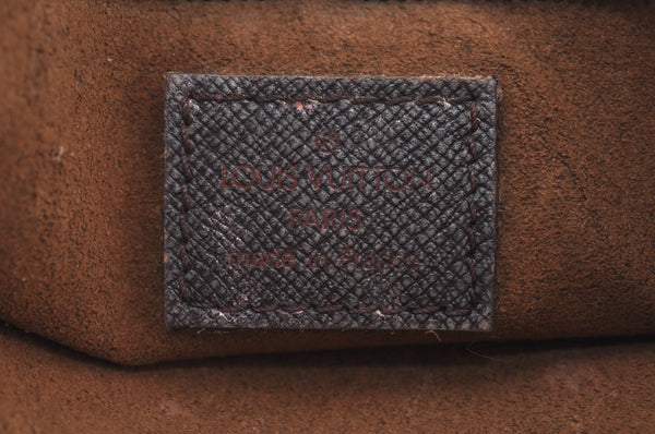 Authentic Louis Vuitton Damier Marais Bucket Pouch Purse Clutch LV K8626