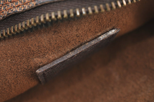 Authentic Louis Vuitton Damier Marais Bucket Pouch Purse Clutch LV K8626