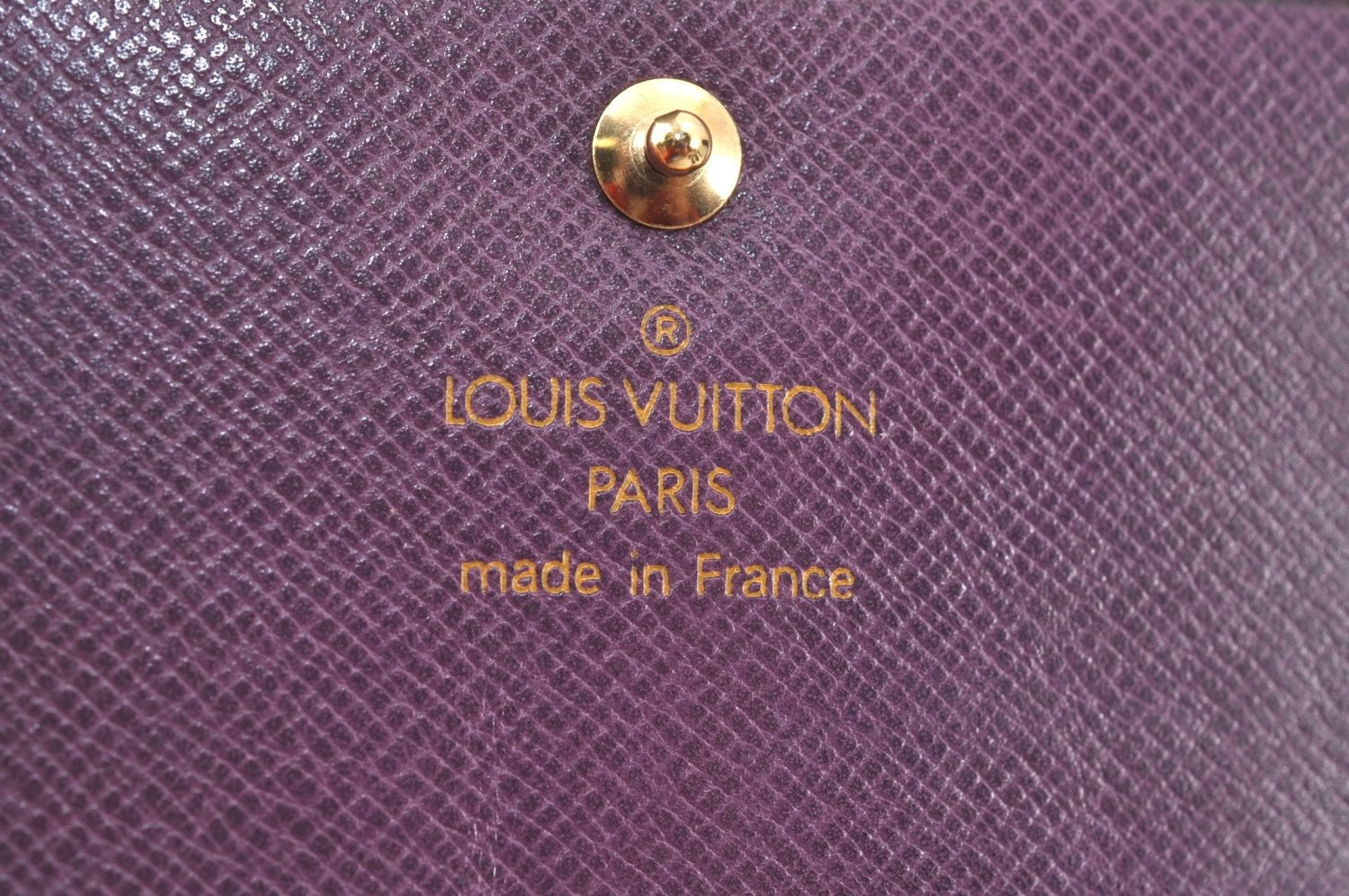 Authentic Louis Vuitton Epi Trifold Wallet Key Case Yellow 3Set LV Junk K8627