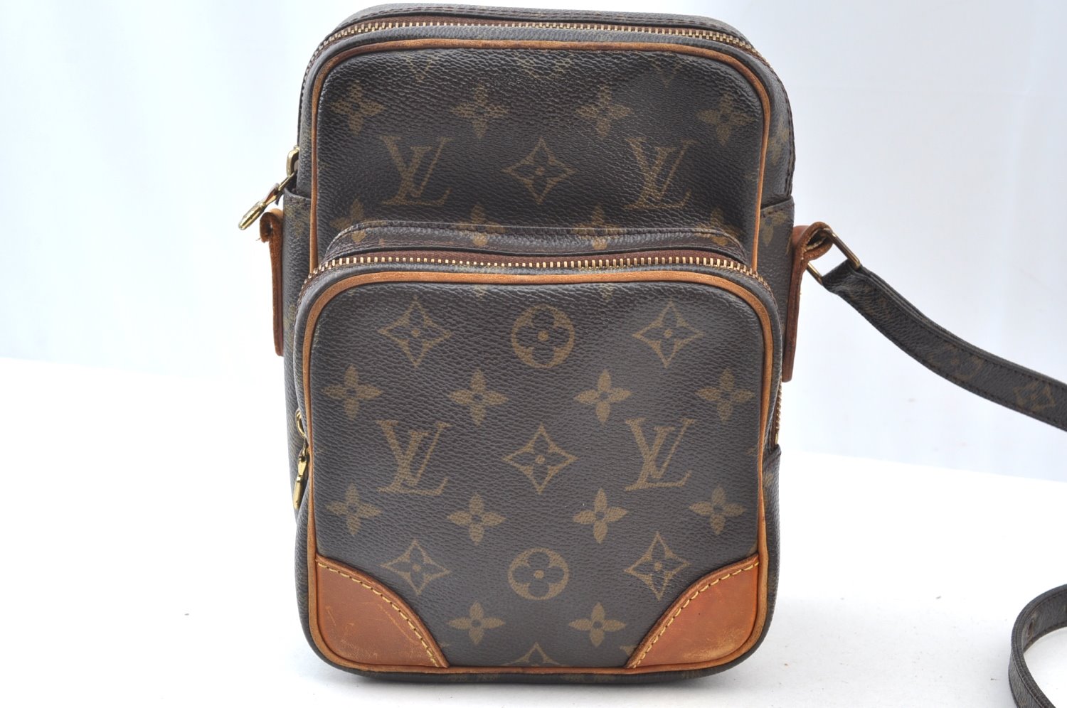 Authentic Louis Vuitton Monogram Amazone Shoulder Cross Bag M45236 LV Junk K8628