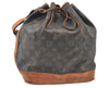 Authentic Louis Vuitton Monogram Noe Shoulder Drawstring Bag M42224 LV K8629