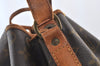 Authentic Louis Vuitton Monogram Noe Shoulder Drawstring Bag M42224 LV K8629