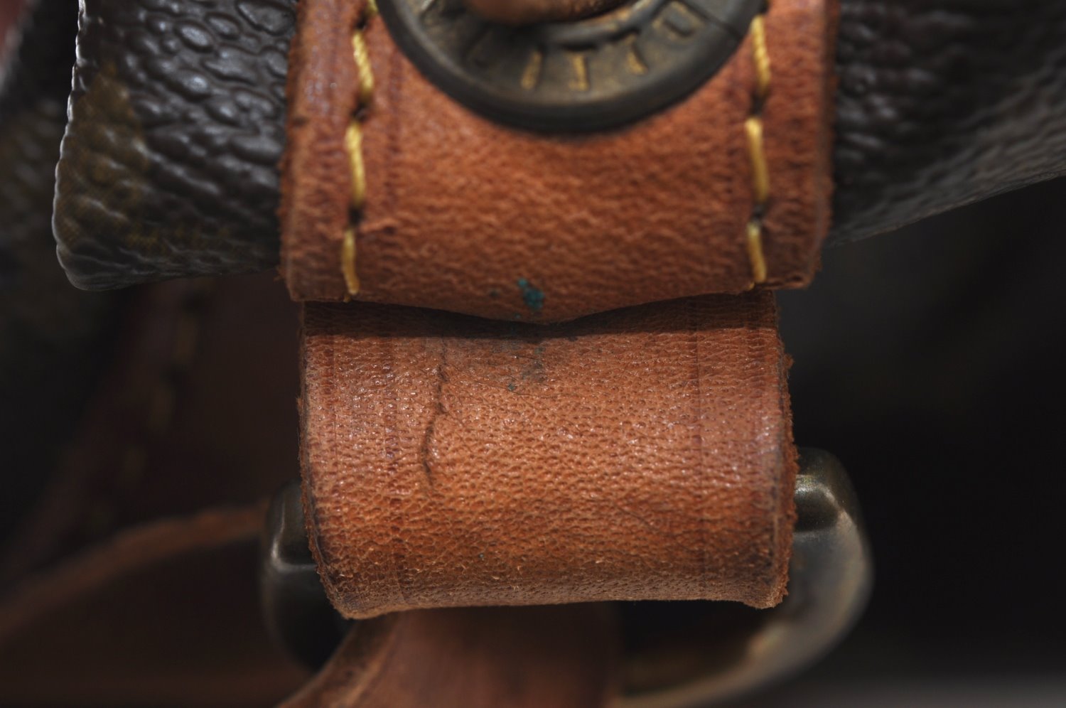 Authentic Louis Vuitton Monogram Noe Shoulder Drawstring Bag M42224 LV K8629