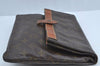 Auth Louis Vuitton Monogram Pochette Pliante Clutch Hand Bag Old Model LV K8630