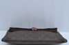 Auth Louis Vuitton Monogram Pochette Pliante Clutch Hand Bag Old Model LV K8630