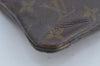 Auth Louis Vuitton Monogram Pochette Pliante Clutch Hand Bag Old Model LV K8630