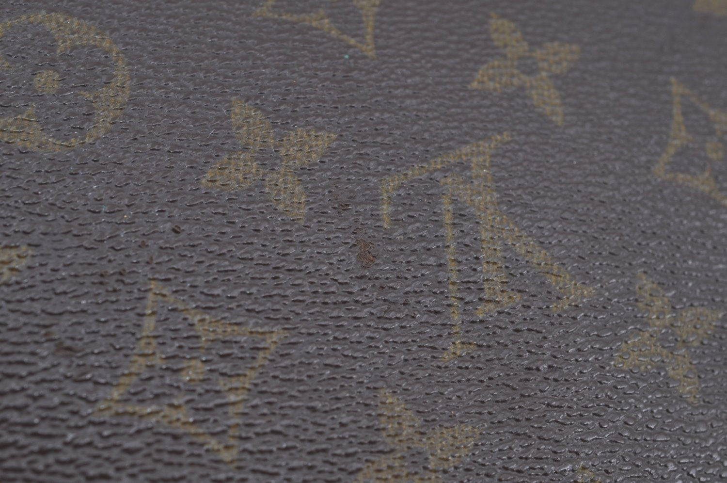 Auth Louis Vuitton Monogram Pochette Pliante Clutch Hand Bag Old Model LV K8630