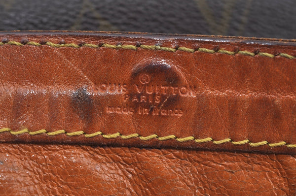 Auth Louis Vuitton Monogram Pochette Pliante Clutch Hand Bag Old Model LV K8630