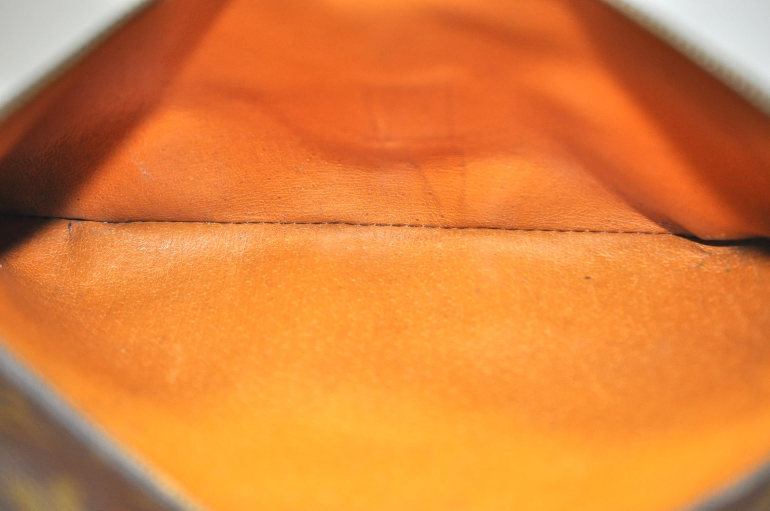 Auth Louis Vuitton Monogram Pochette Pliante Clutch Hand Bag Old Model LV K8630