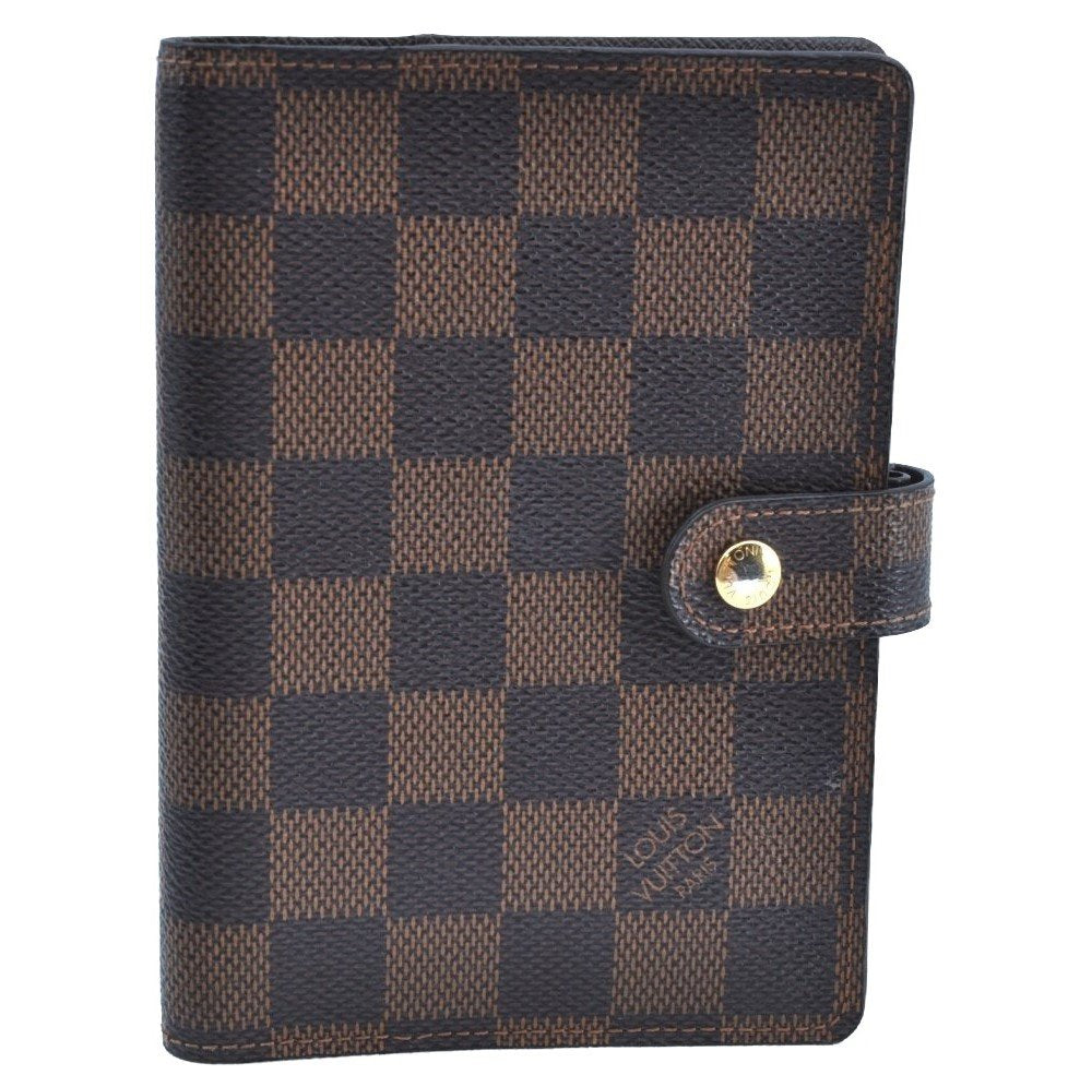 Authentic Louis Vuitton Damier Agenda PM Notebook Cover R20700 LV K8631