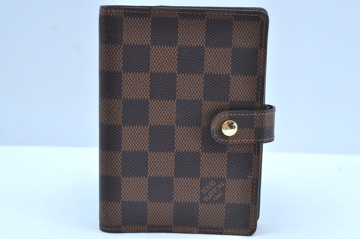 Authentic Louis Vuitton Damier Agenda PM Notebook Cover R20700 LV K8631