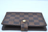 Authentic Louis Vuitton Damier Agenda PM Notebook Cover R20700 LV K8631