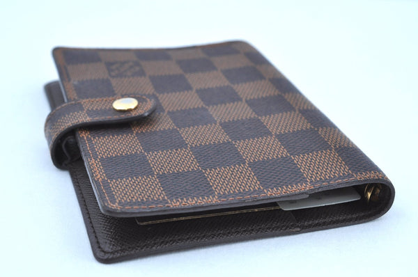 Authentic Louis Vuitton Damier Agenda PM Notebook Cover R20700 LV K8631