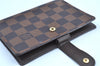Authentic Louis Vuitton Damier Agenda PM Notebook Cover R20700 LV K8631