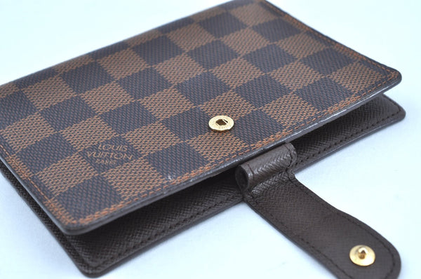 Authentic Louis Vuitton Damier Agenda PM Notebook Cover R20700 LV K8631