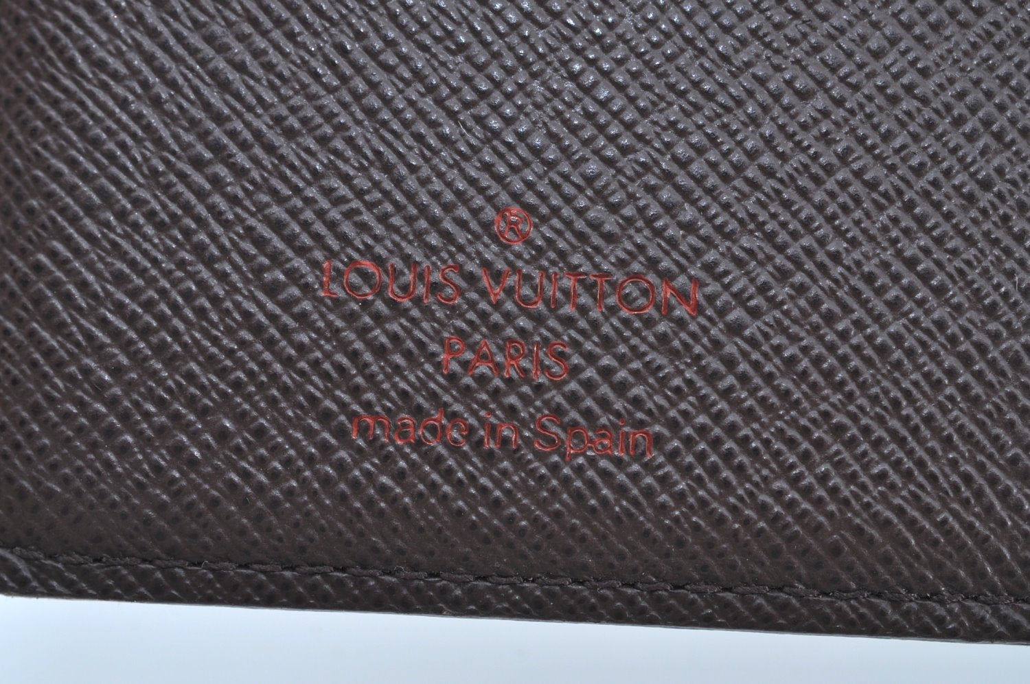 Authentic Louis Vuitton Damier Agenda PM Notebook Cover R20700 LV K8631