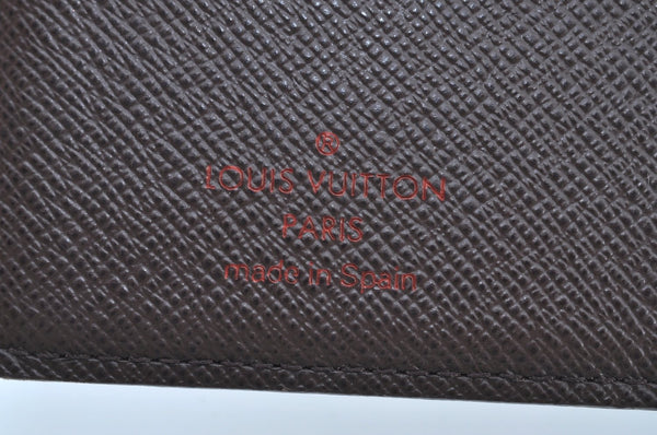 Authentic Louis Vuitton Damier Agenda PM Notebook Cover R20700 LV K8631