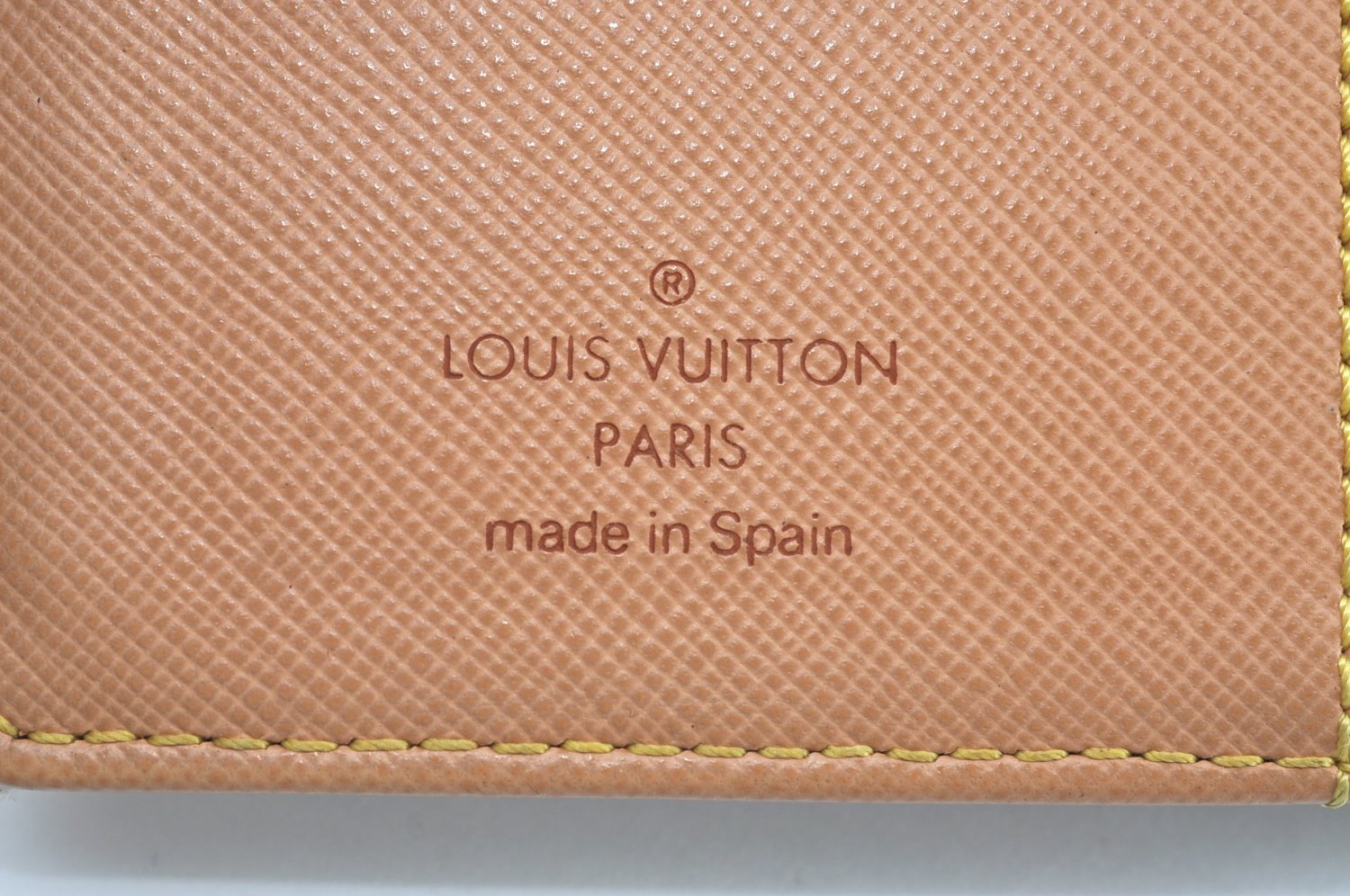 Auth Louis Vuitton Monogram Mini Agenda PM Notebook Cover R20905 Blue LV K8632