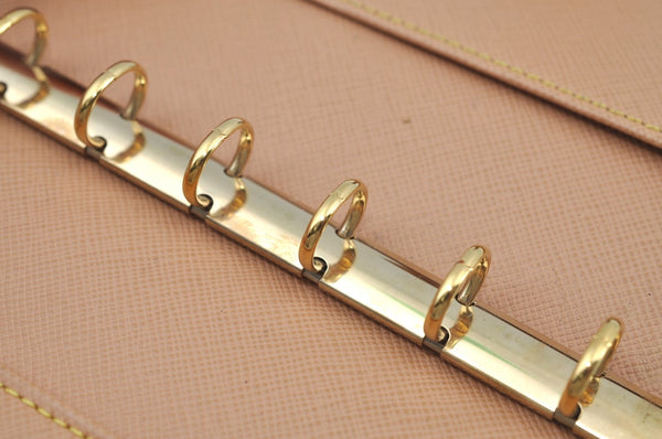 Auth Louis Vuitton Monogram Mini Agenda PM Notebook Cover R20905 Blue LV K8632