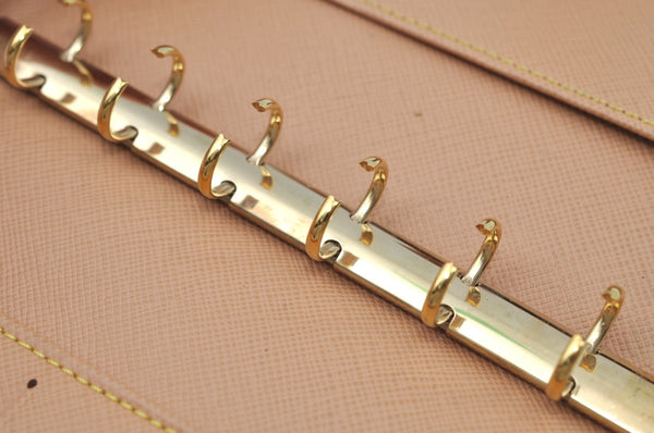 Auth Louis Vuitton Monogram Mini Agenda PM Notebook Cover R20905 Blue LV K8632