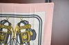 Authentic HERMES Carre 90 Scarf "BRIDES de GALA par" Silk Pink K8633