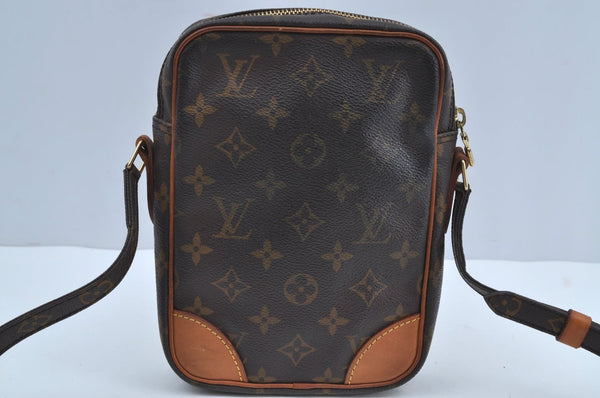 Authentic Louis Vuitton Monogram Danube Shoulder Cross Body Bag M45266 LV K8635