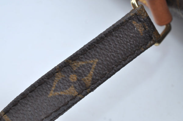 Authentic Louis Vuitton Monogram Danube Shoulder Cross Body Bag M45266 LV K8635