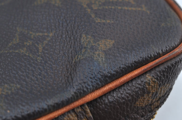 Authentic Louis Vuitton Monogram Danube Shoulder Cross Body Bag M45266 LV K8635