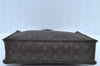 Authentic Louis Vuitton Monogram Sac Plat Hand Tote Bag Old Model LV K8637