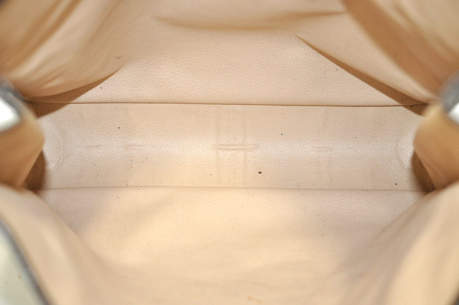 Authentic Louis Vuitton Monogram Sac Plat Hand Tote Bag Old Model LV K8637