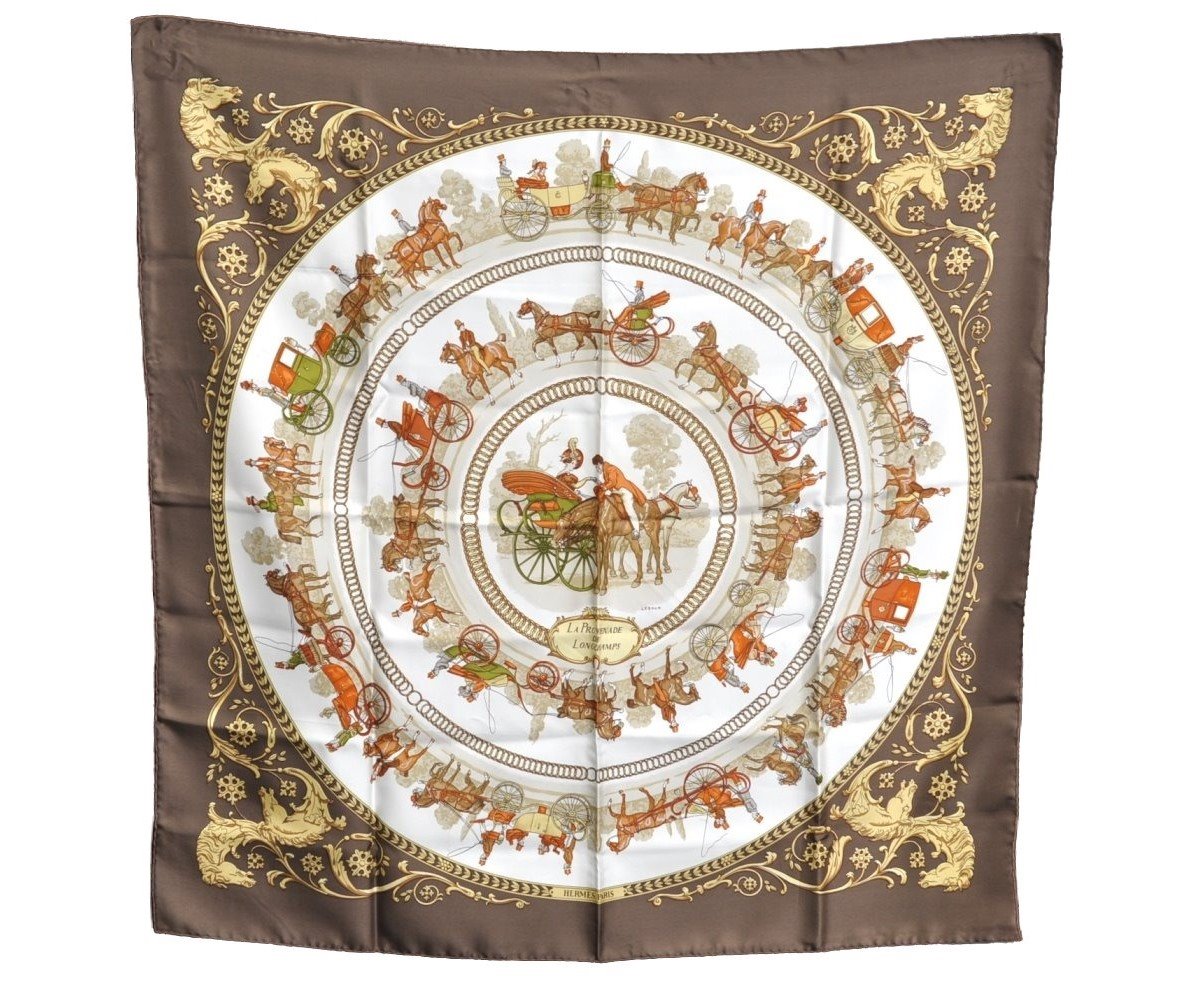 Authentic HERMES Carre 90 Scarf 