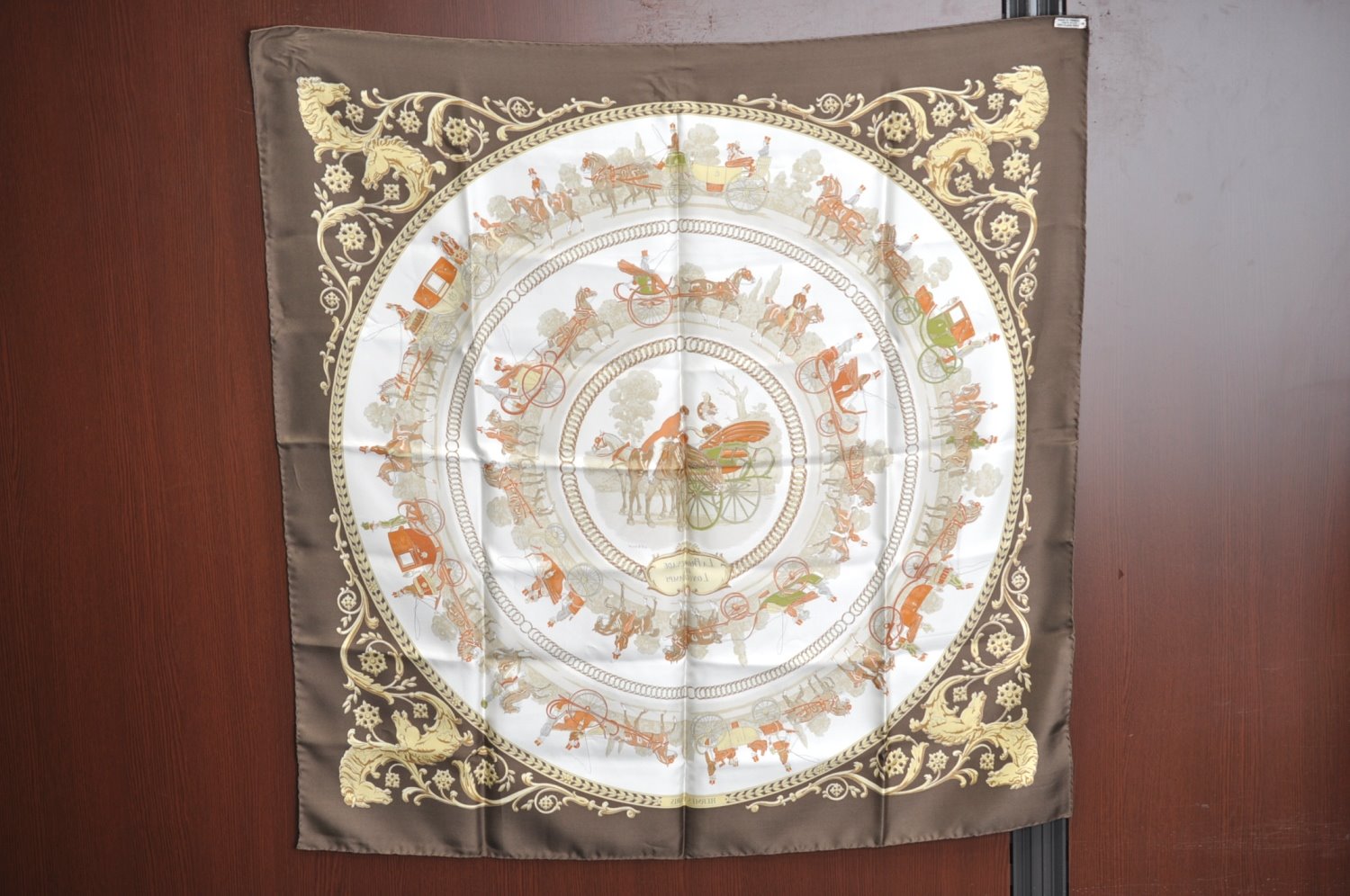 Authentic HERMES Carre 90 Scarf 